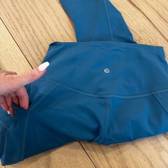 NWOT lululemon athletica Blue Leggings - Picture 3 of 4